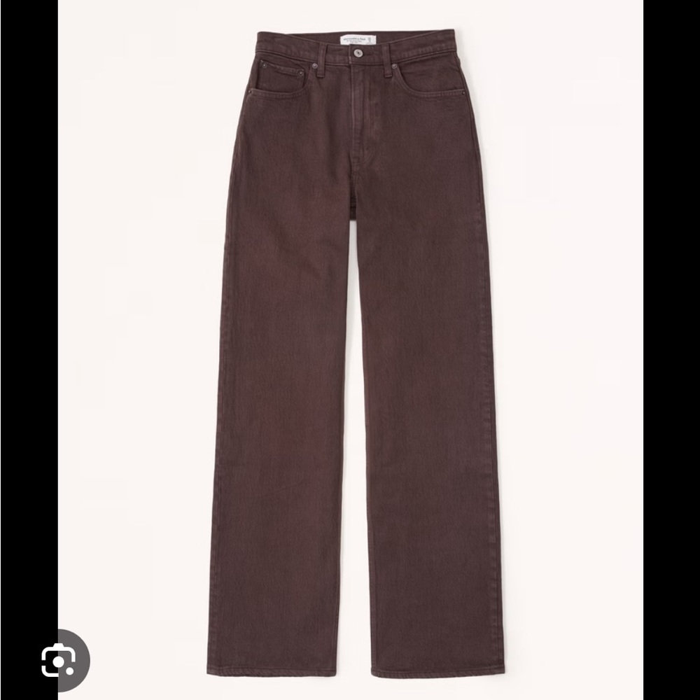 NWT Abercrombie 90’s Relaxed Jeans Curve Love